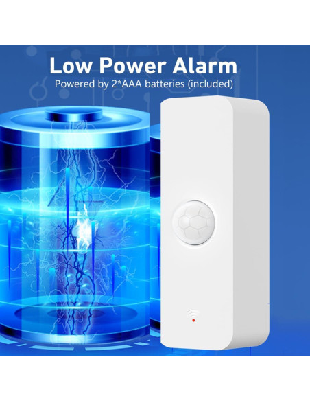 Sensor de Movimiento WiFi SENCKIT Infrarrojo 7m 1-Pack