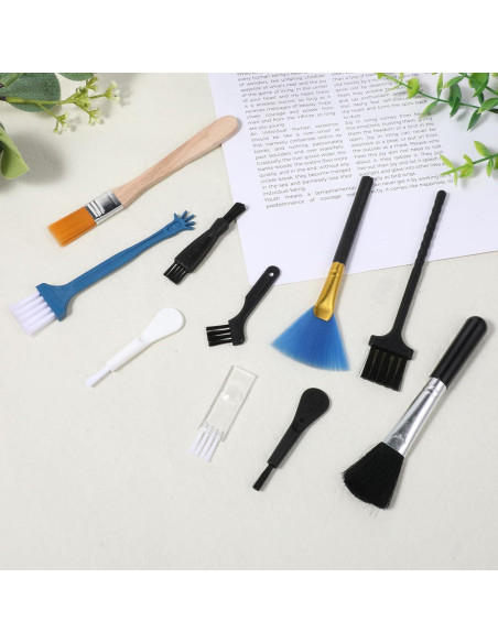 Kit de 10 Cepillos de Limpieza Antiestáticos FdcLixuvol