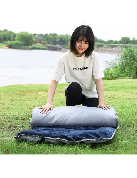 Almohadilla de Cama de Camping SWTMMERRY 190x70 cm Impermeable