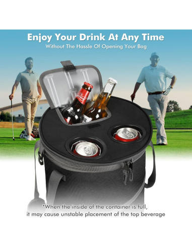 Bolsa de Enfriamiento Colapsable Tirrinia 32 L - Negro