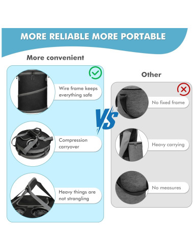 Bolsa de Enfriamiento Colapsable Tirrinia 32 L - Negro