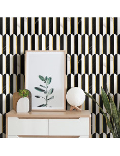 Azulejo Autoadhesivo PVC Vamos Azulejo 30.2x27.4cm Mármol 2