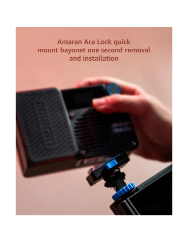 Kit de Luz LED RGB amaran Ace 25c con Mini Trípode y Estuche