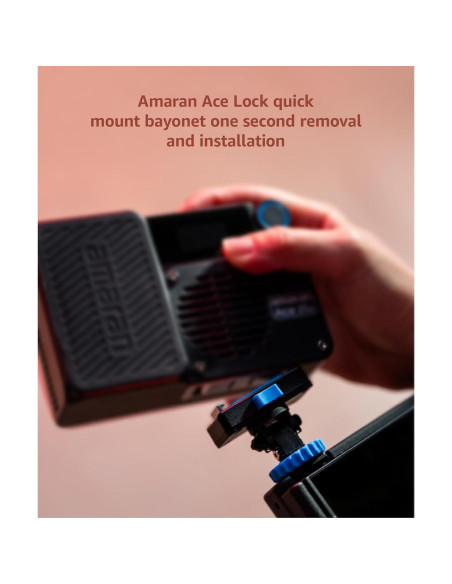 Kit de Luz LED RGB amaran Ace 25c con Mini Trípode y Estuche