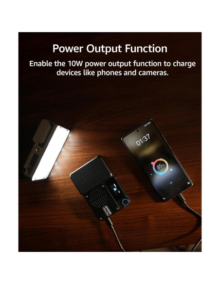 Kit de Luz LED RGB amaran Ace 25c con Mini Trípode y Estuche