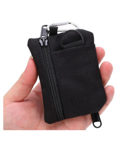 Bolsa EDC Molle HERCHR Negra 10.5x8x1.5cm Nylon
