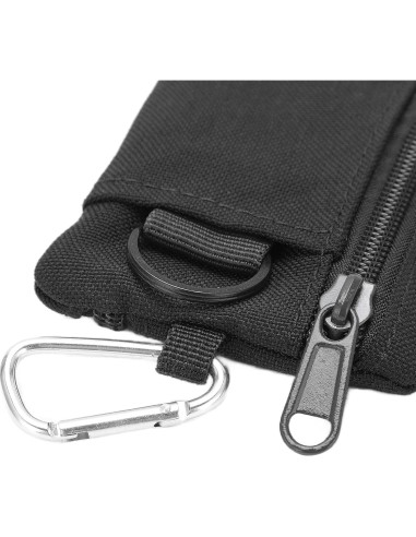 Bolsa EDC Molle HERCHR Negra 10.5x8x1.5cm Nylon