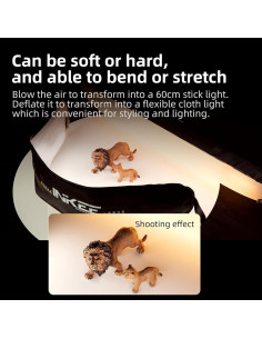 Luz de Video LED Bi-Color INKEE GC12 12W 2700K-6500K 2