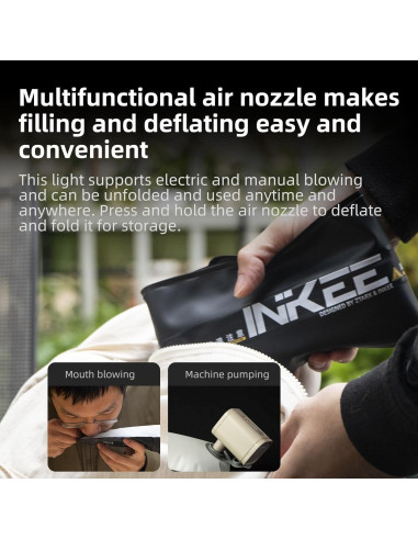 Luz de Video LED Bi-Color INKEE GC12 12W 2700K-6500K