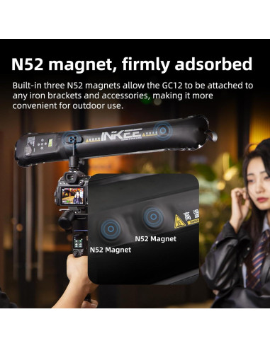 Luz de Video LED Bi-Color INKEE GC12 12W 2700K-6500K