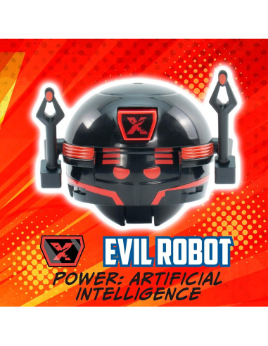 Paquete de Duelo Bolas de Batalla Buzz Bee Toys - Ice-Berg y Robot Malvado