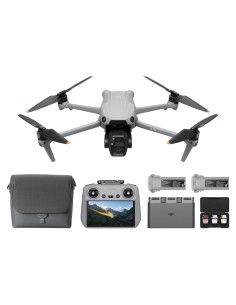 Dron DJI Air 3S Combo Volar Más RC 2 - 4K, 20 km, 3 Baterías