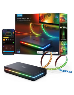 Govee Caja de Sincronización AI 2 HDMI 2.1 8K 60Hz para TV 55-65"