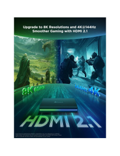 Govee Caja de Sincronización AI 2 HDMI 2.1 8K 60Hz para TV 55-65" 2