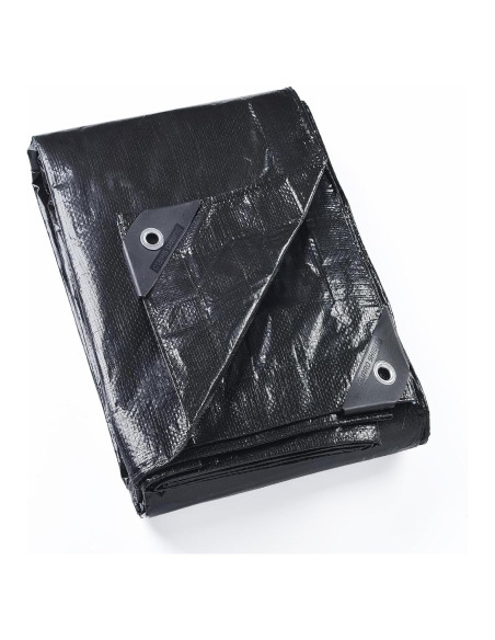 Lona Impermeable GUARD SHIELD 6x6 Pies Negra 6mil