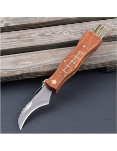 Cuchillo Plegable para Champiñones Yuntis 21 cm Acero Inoxidable 2