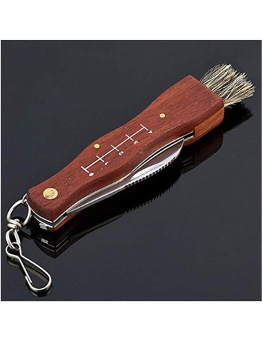 Cuchillo Plegable para Champiñones Yuntis 21 cm Acero Inoxidable