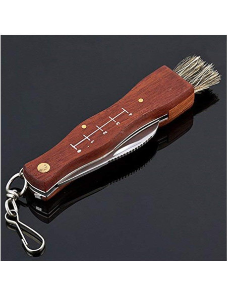 Cuchillo Plegable para Champiñones Yuntis 21 cm Acero Inoxidable