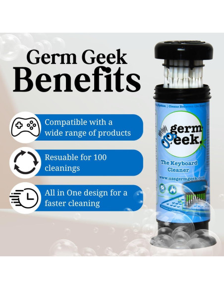 Kit de Limpieza Germ Geek para Teclados y Electrónicos - 0.29L
