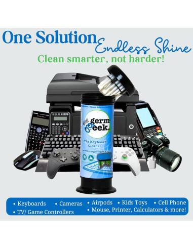 Kit de Limpieza Germ Geek para Teclados y Electrónicos - 0.29L