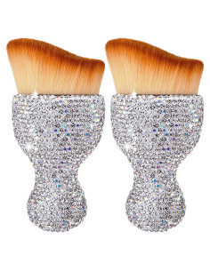 Cepillo de Limpieza Interior de Coche Buzopuw 2 Piezas Plata