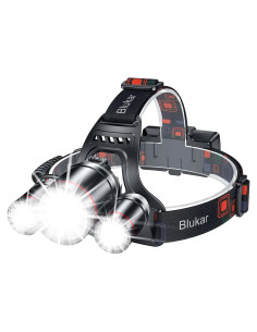 Linterna Frontal LED Blukar K9116 8000L Recargable IPX6