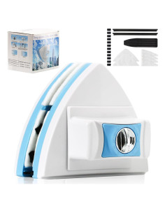 Limpiador de Ventanas Magnético Doble Cara QCBF 12.7cm Azul
