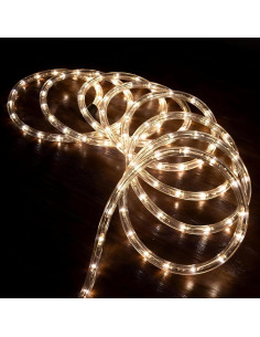 Luz de Cuerda LED FORT 10m Blanca Cálida Impermeable 120V 2