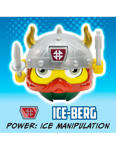 Paquete de Duelo Bolas de Batalla Buzz Bee Toys - Ice-Berg y Robot Malvado