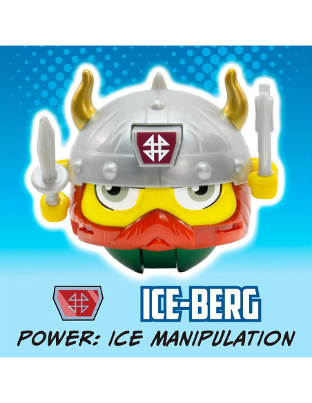 Paquete de Duelo Bolas de Batalla Buzz Bee Toys - Ice-Berg y Robot Malvado