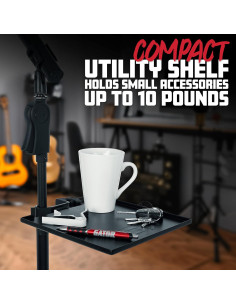 Estante de Utilidad Gator Frameworks GFW-SHELF0909 9x9" Negro 2