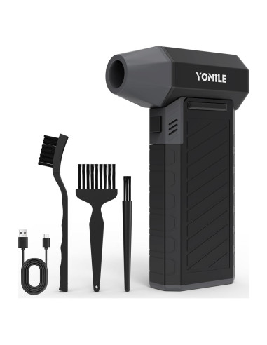 Soplador de aire eléctrico YOMILE 300000RPM 10500mAh portátil