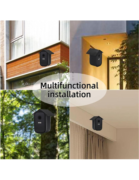 Funda de Silicona para Cámara eufyCam 2C/2C Pro - Protección UV y Lluvia