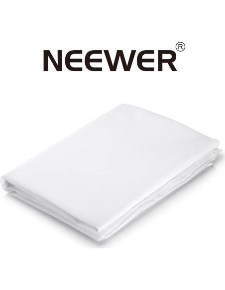 Tela de Difusión Blanca Neewer 1.5x3.6m para Softbox y Luz