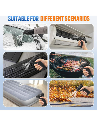 Soplador de aire eléctrico YOMILE 300000RPM 10500mAh portátil