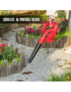 Soplador Eléctrico Inalámbrico Populo 20V 150 MPH 1.81 kg 2