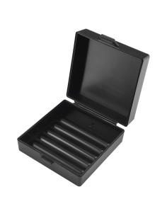 Contenedor de Jabón Cuadrado Dr. Squatch Negro Portátil