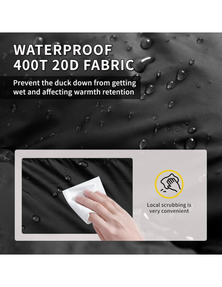 Saco de Dormir de Plumas BUERTS BSE-B 0C Ultraligero