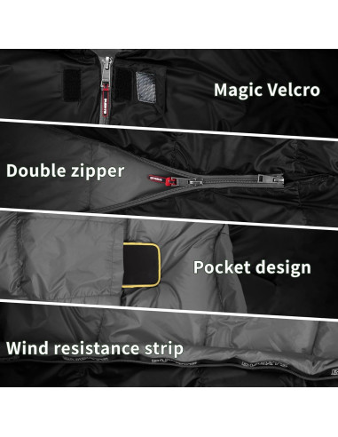 Saco de Dormir de Plumas BUERTS BSE-B 0C Ultraligero