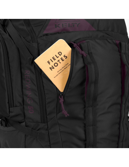 Mochila de Senderismo Kelty Redwing 50L para Mujeres - Negro