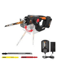 Sierra Recíproca y de Calar Inalámbrica WORX WX550L 20V
