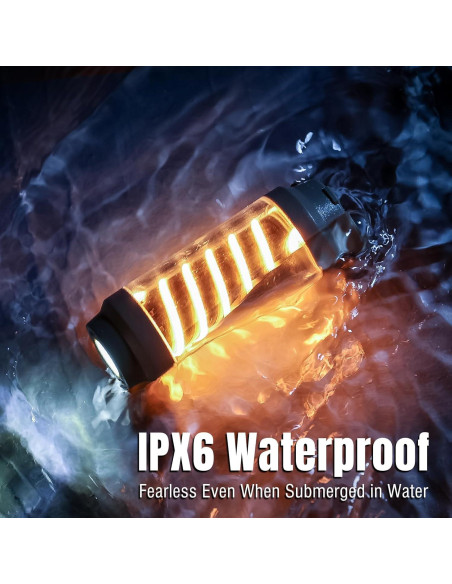 Linterna Portátil Raddy CL-1 Recargable IPX6 7 Modos Luz