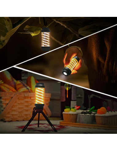 Linterna Portátil Raddy CL-1 Recargable IPX6 7 Modos Luz