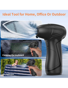 Soplador de Aire Comprimido Recargable PinaiIon AirDuster-X2 2