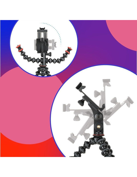 Kit de Vlogging Móvil Avanzado JOBY GorillaPod con Micrófono y Luz LED