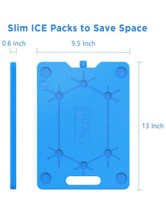 Paquetes de Hielo Reutilizables OUTXE - 3 Unidades - 33 x 24.1 cm 2