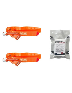 Combo Control de Sangrado Rescue Essentials: Gasa y 2 Torniquetes