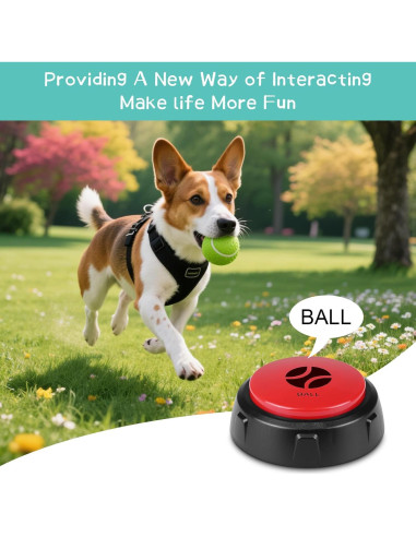 Set de 10 Botones de Comunicación para Perros NFSQ 7.62cm