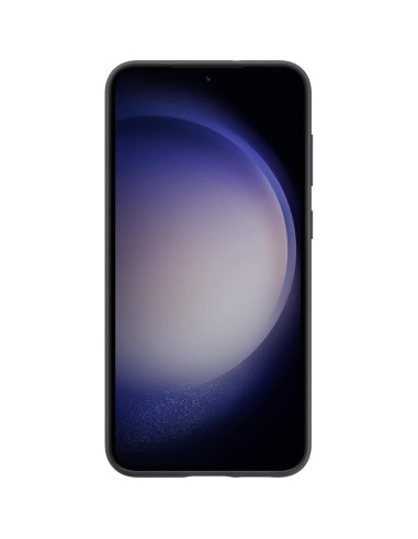 Funda de Silicona con Agarre Samsung Galaxy S23, Negro