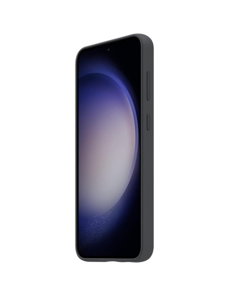 Funda de Silicona con Agarre Samsung Galaxy S23, Negro